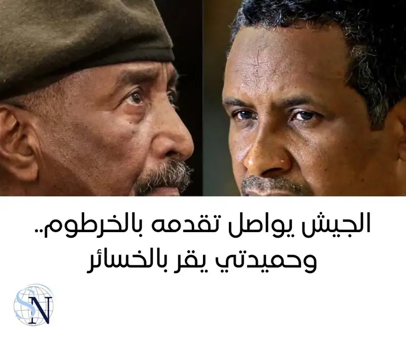بعدما حقق الجيش السوداني تقدماً ملحوظاً في العاصمة الخرطوم