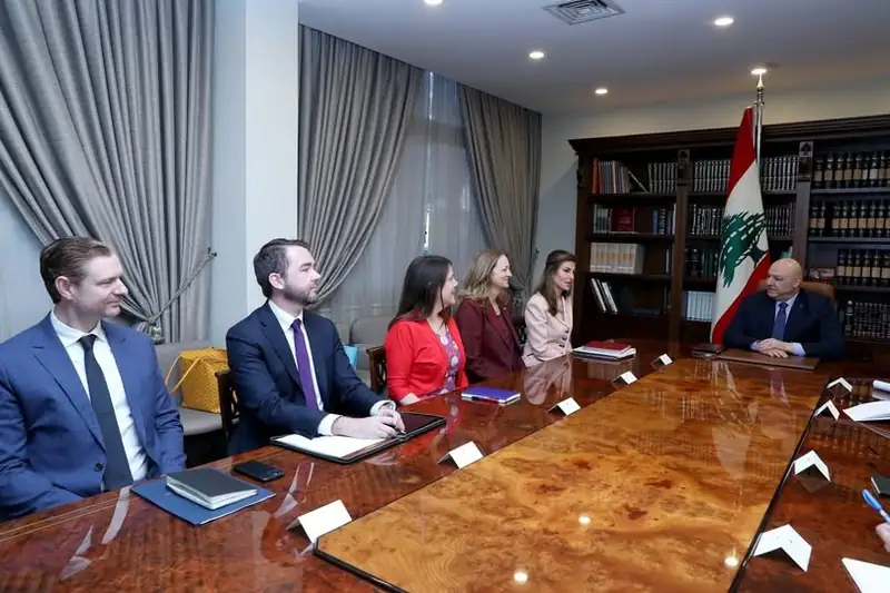 اورتاغوس غادرت قصر بعبدا من دون الادلاء بأي تصريح