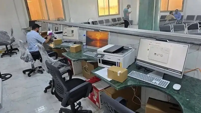 معبر العريضة يباشر العمل بشكل طبيعي بعد توقف استمر لعدة أشهر