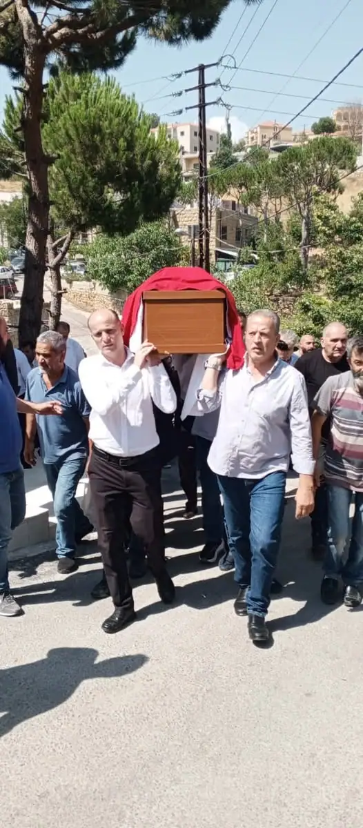 بمزيد من الأسى والوفاء، شيّع الحزب التقدمي الاشتراكي وأهالي صوفر وشارون المناضل هشام الأحمدية (كوجاك)