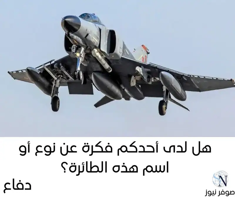 هل لدى أحدكم فكرة عن نوع أو اسم هذه الطائرة؟