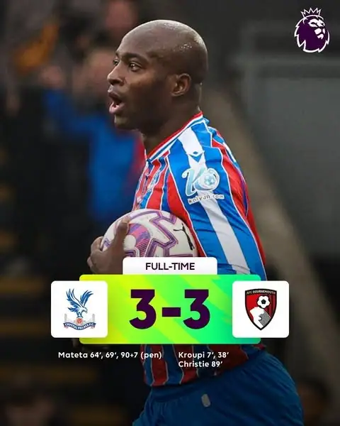 نتائج الدوري الانكليزي لليوم
