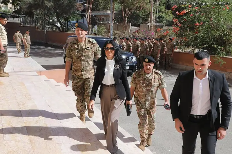 برعاية قائد الجيش العماد رودولف هيكل ممثلًا بعضو المجلس العسكري اللواء الركن يوسف حداد