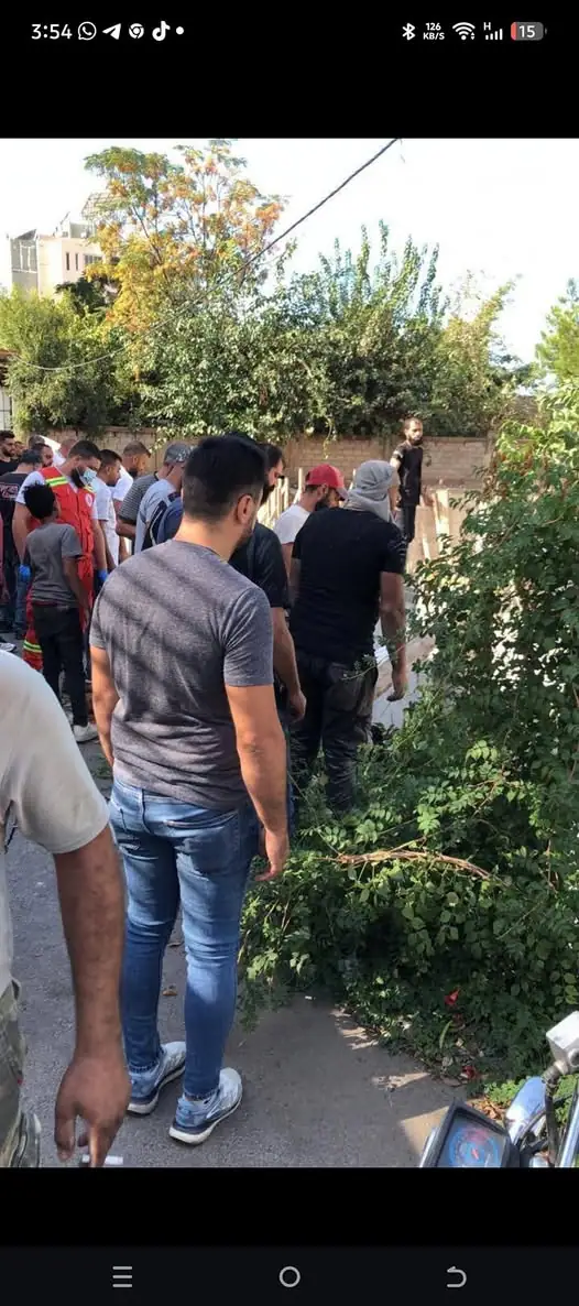 انهيار حائط في مبنى قيد الإنشاء في منطقة الضم والفرز – طرابلس