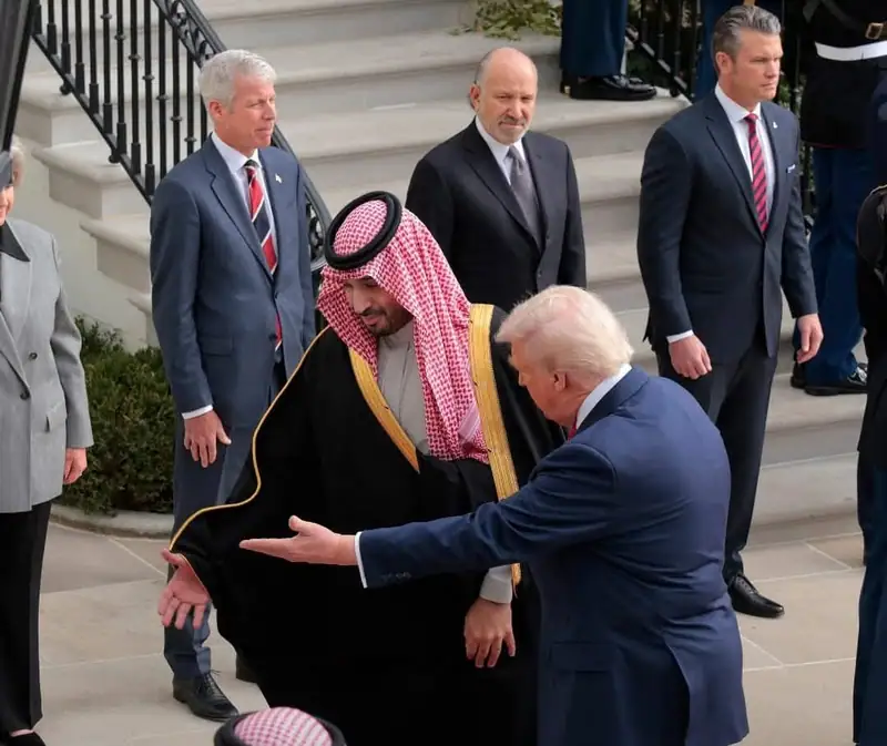الرئيس الأمريكي دونالد ترامب يستقبل ولي العهد السعودي الأمير محمد بن سلمان في البيت الأبيض