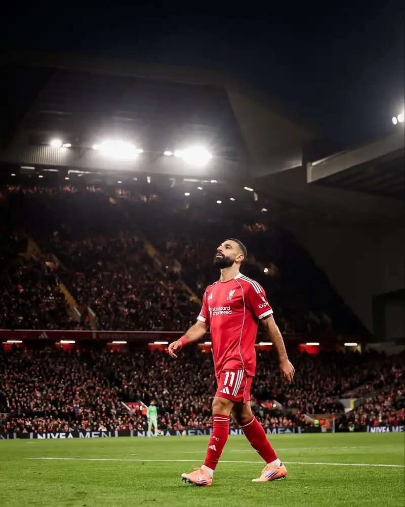 شكرًا جماهير ليفربول… وداعية كبيرة وعظيمة قدّمتموها أمس للأسطورة محمد صلاح