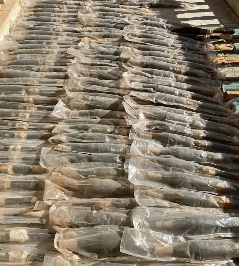 الأمن السوري يقول إنه احبط محاولة تهريب شحنة أسلحة كبيرة إلى لبنان ويضبط قذائف "آر بي جي" في كمين بالزبداني بريف دمشق