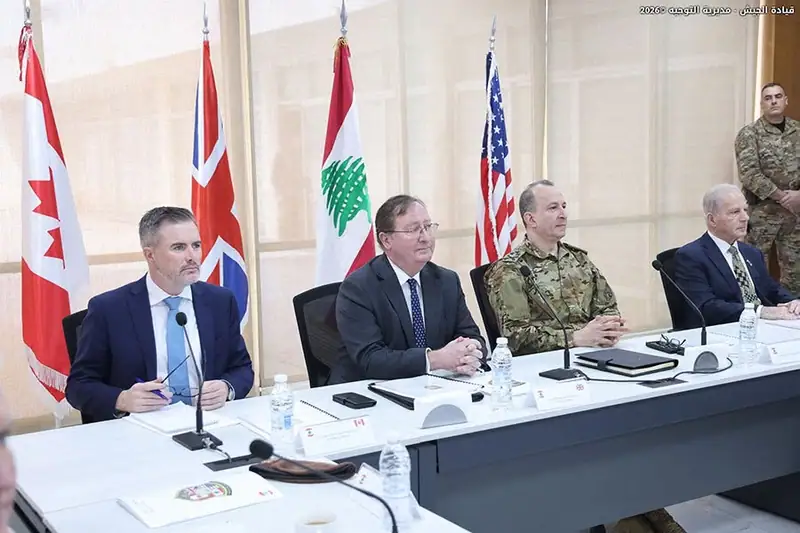 أكّد قائد الجيش، خلال اجتماع لجنة الإشراف العليا على برنامج المساعدات لحماية الحدود البرية في اليرزة