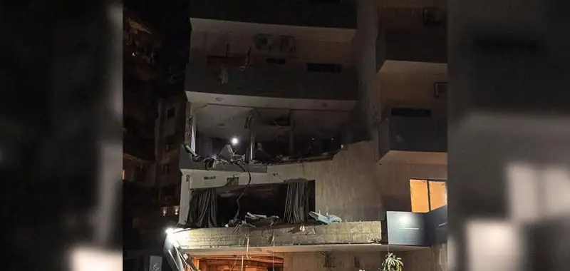 سقوط عدد كبير من الإصابات في غارة إسرائيلية استهدفت فندقًا في الحازمية