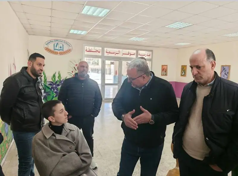 داليا جنبلاط تتفقد مراكز الإيواء في منطقة الجرد