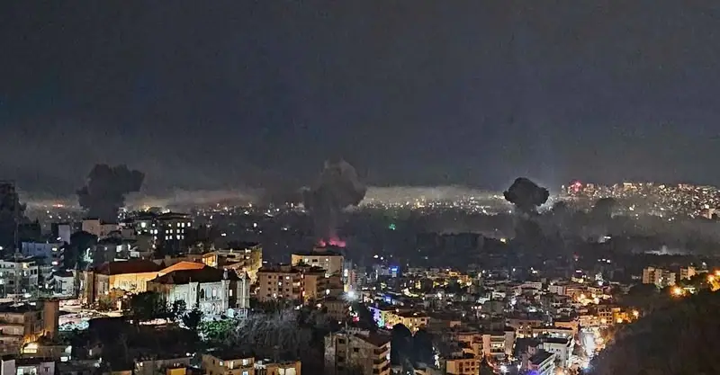 غارات إسرائيلية عنيفة على الضاحية الجنوبية
