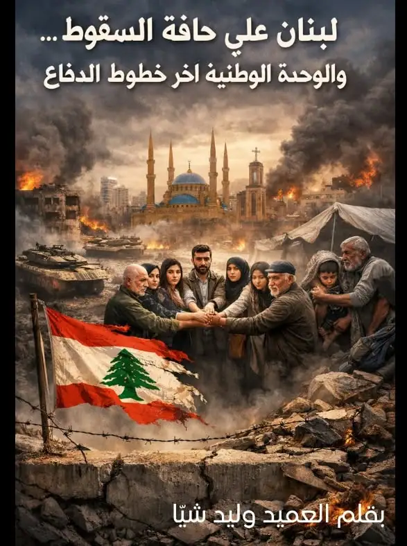 لبنان على حافة السقوط… والوحدة الوطنية آخر خطوط الدفاع