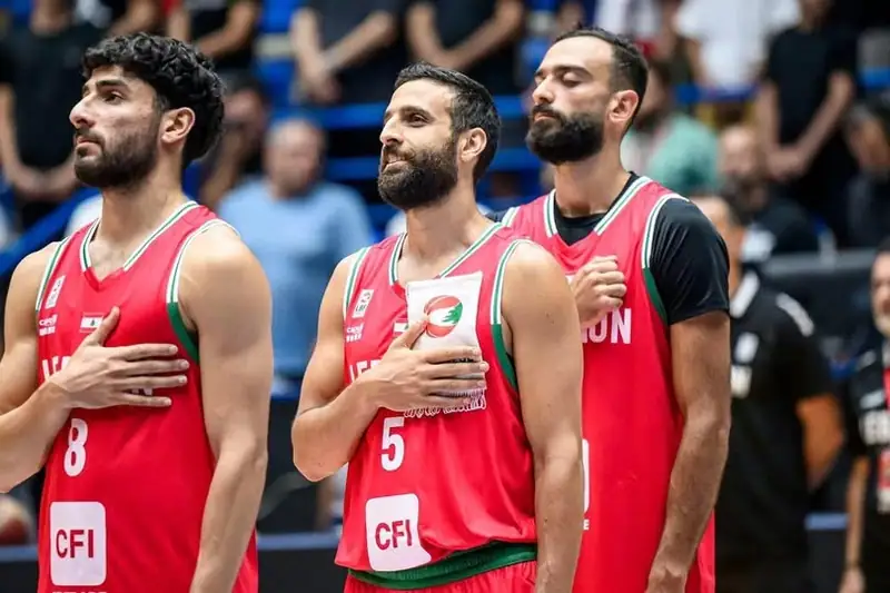 التشكيلة النهائية لمنتخب لبنان في المواجهة الودية مع سوريا يوم ٢٠ أبريل في افتتاح قاعة الفيحاء