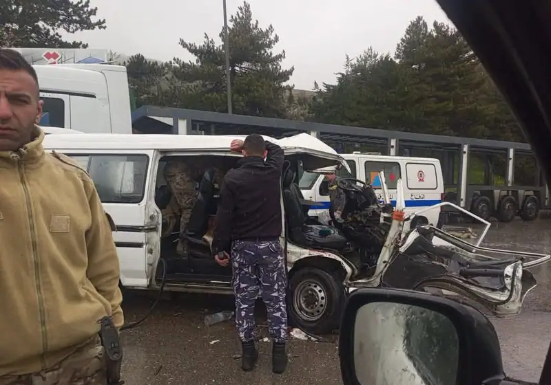 حادث سير عنيف ومروع على ضهر البيدر ومعلومات عن وقوع ضحايا