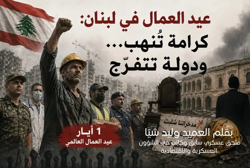 عيد العمال في لبنان… كرامة تُسلب ودولة تتفرّج