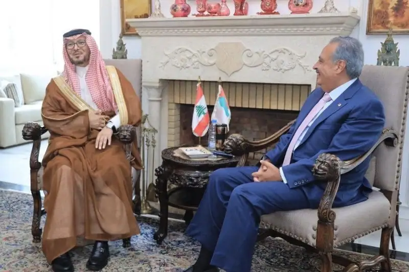 أرسلان استقبل السفير البخاري في زيارة وداعية