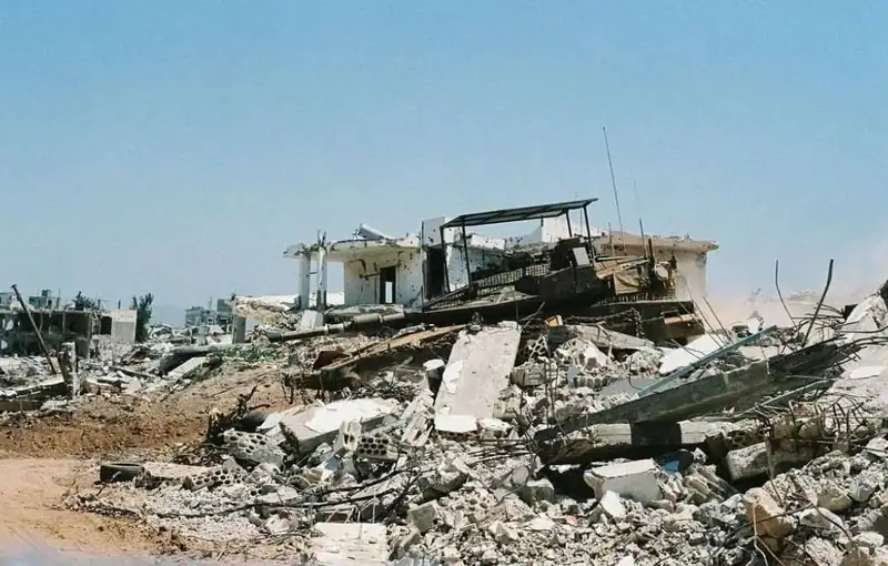 الجيش الإسرائيلي نشر صوراً جديدة من داخل بلدة الخيام جنوب لبنان