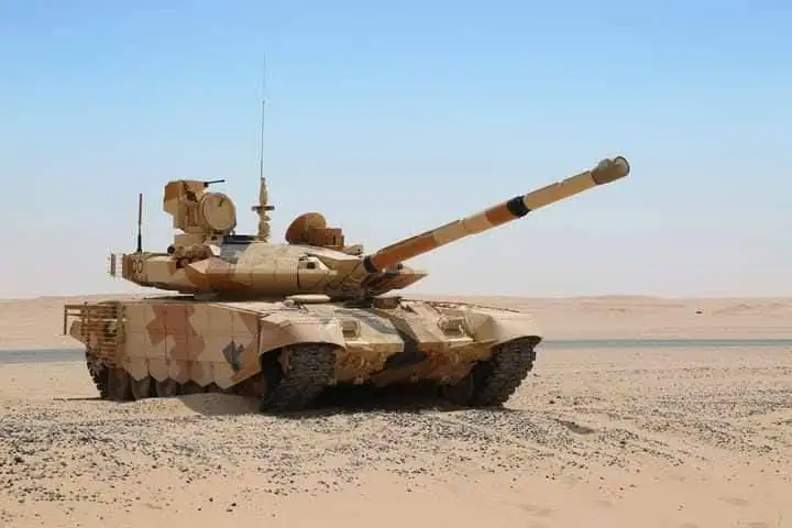 دبابة القتال الرئيسية T-90MS تُعد من المنظومات المدرعة الحديثة