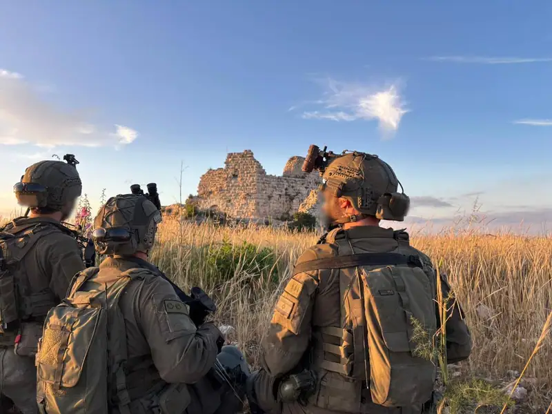 الجيش الإسرائيلي ينشر صوراً من قلعة الشقيف