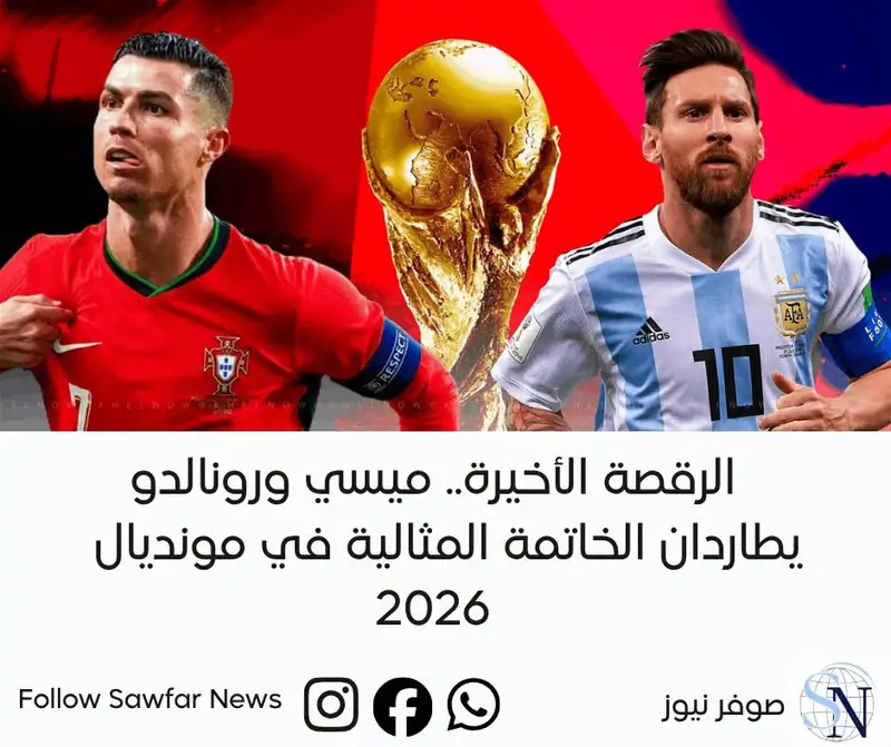 الرقصة الأخيرة.. ميسي ورونالدو يطاردان الخاتمة المثالية في مونديال 2026