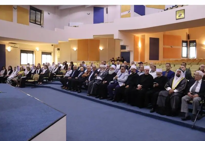 شيخ العقل يرعى إصدار كتاب "قطوف على درب الحياة" في شانيه